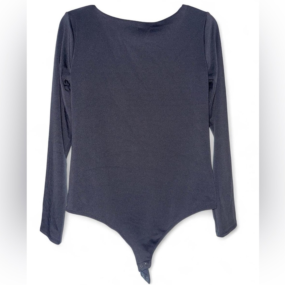 Express Black Body Contour Top